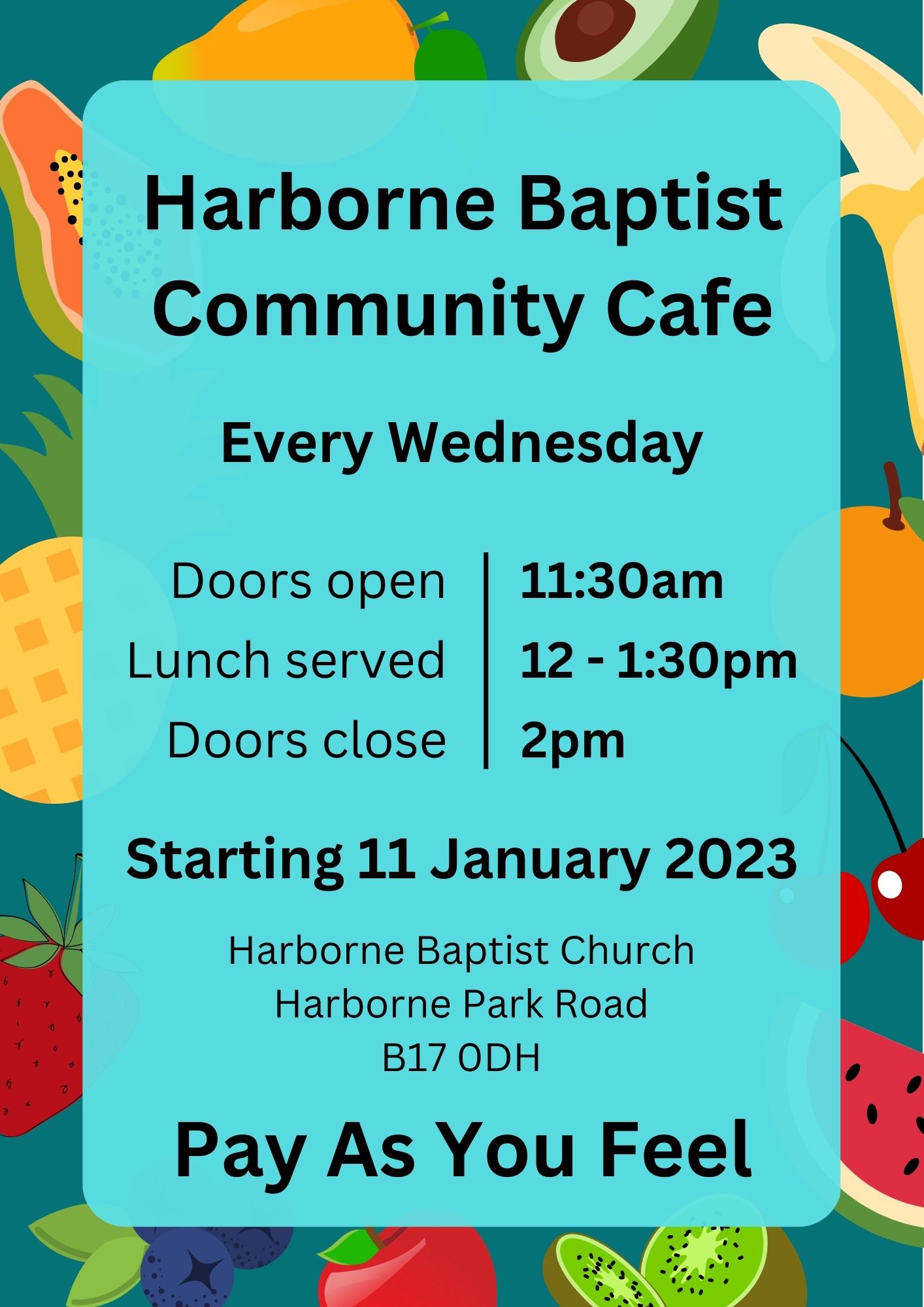 Harborne Baptist Community Caf